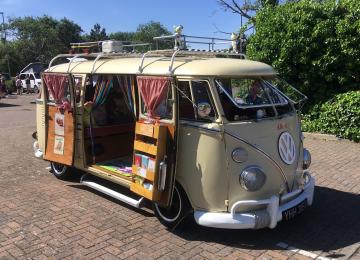 VW Campervan at Port Solent